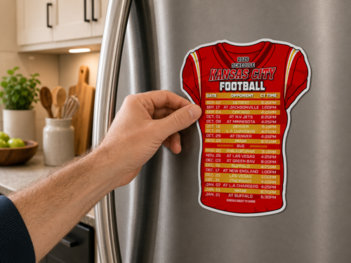 Football Jersey Shape Magnet - Image 2