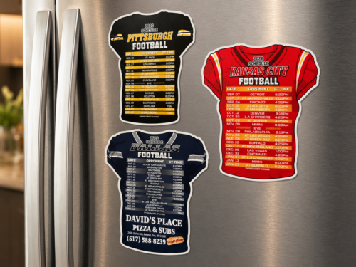 Football Jersey Shape Magnet - Image 3