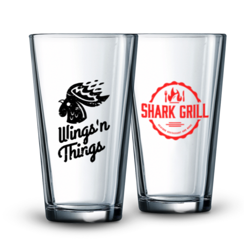 PINT GLASSES - 16 oz