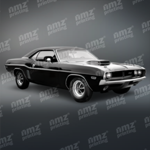 Assorted Classic Muscle Cars Calendar Magnet - Image 4