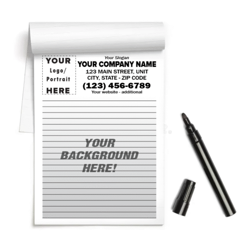 Notepad with Full Background Image - Image 4
