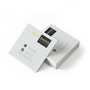 Square Matte Business Cards