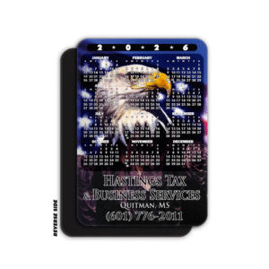 Assorted Patriotic Calendar Magnet