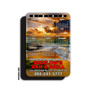 Assorted Scenic Calendar Magnet