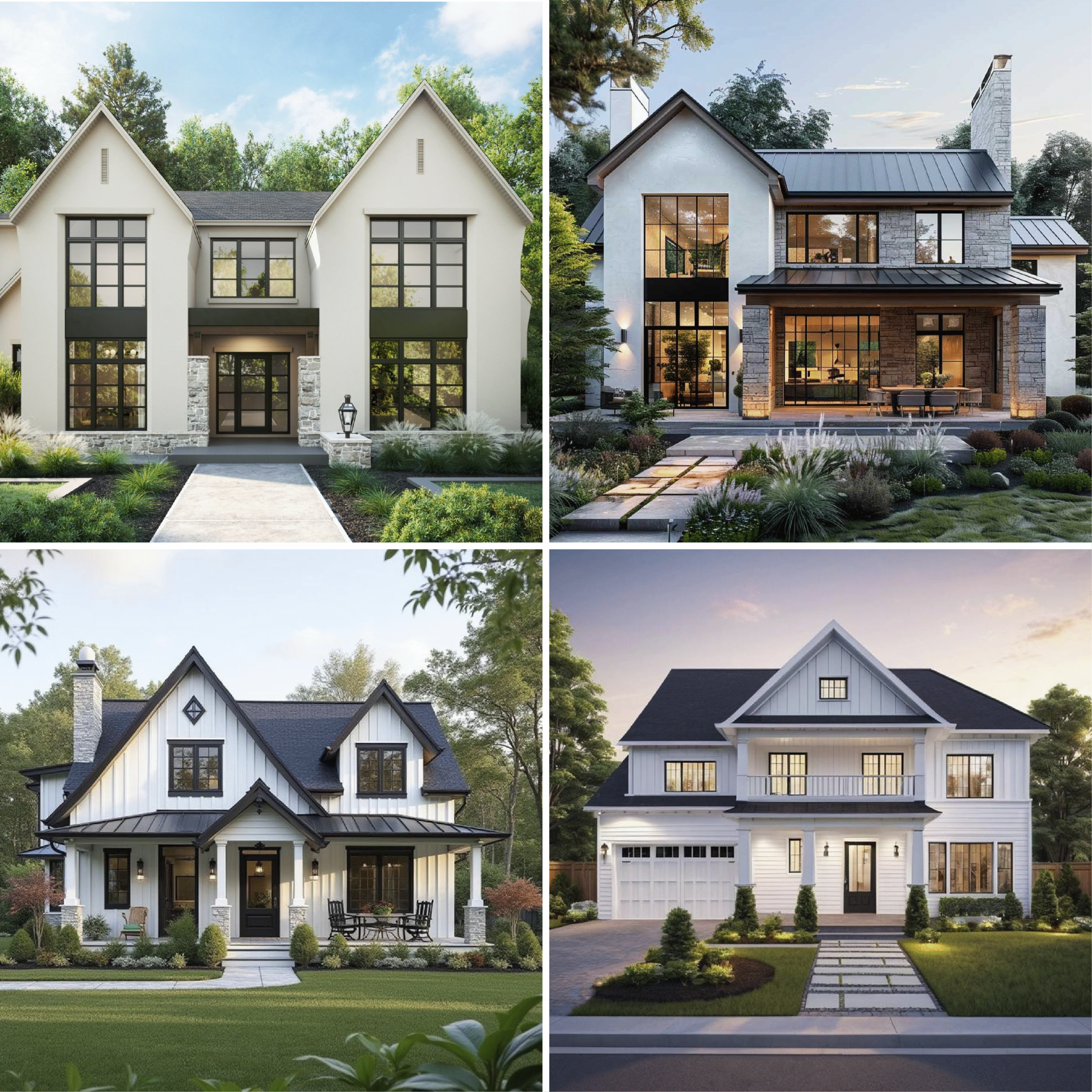 Assorted Houses Calendar Magnet – House Shape - Image 2