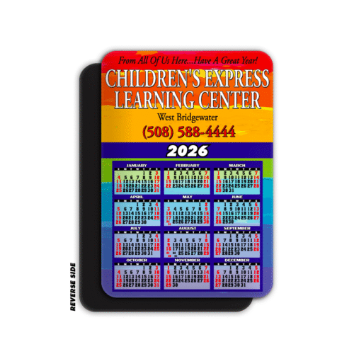 Colorful Calendar Magnet