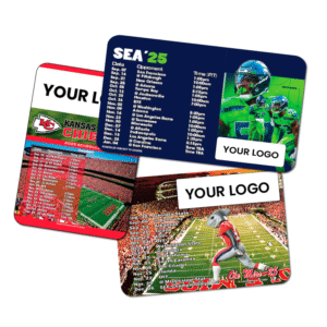 Custom Football Schedule Magnet