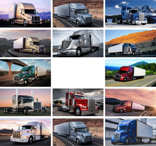 Truck Wall Calendar - Image 2