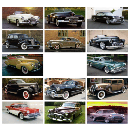 Antique Cars Wall Calendar - Image 2