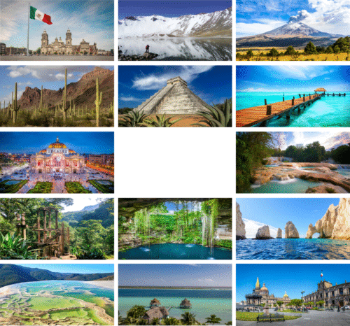 Mexico Scenic Wall Calendar - Image 2