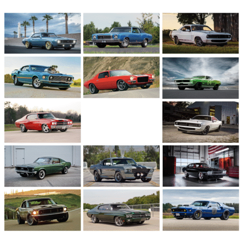 Muscle Cars Wall Calendar - Image 2