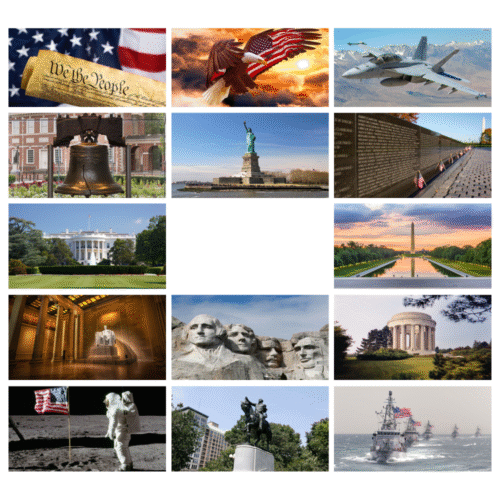 Patriotic Wall Calendar - Image 2