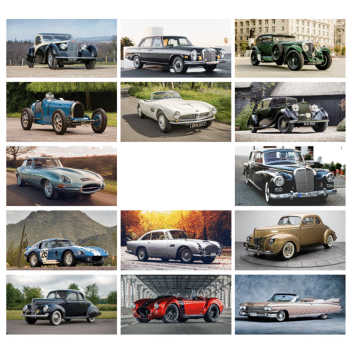 Classic Cars Wall Calendar - Image 2