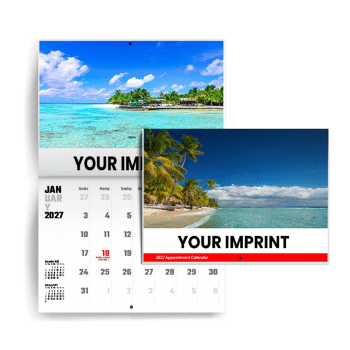 Beach Wall Calendar